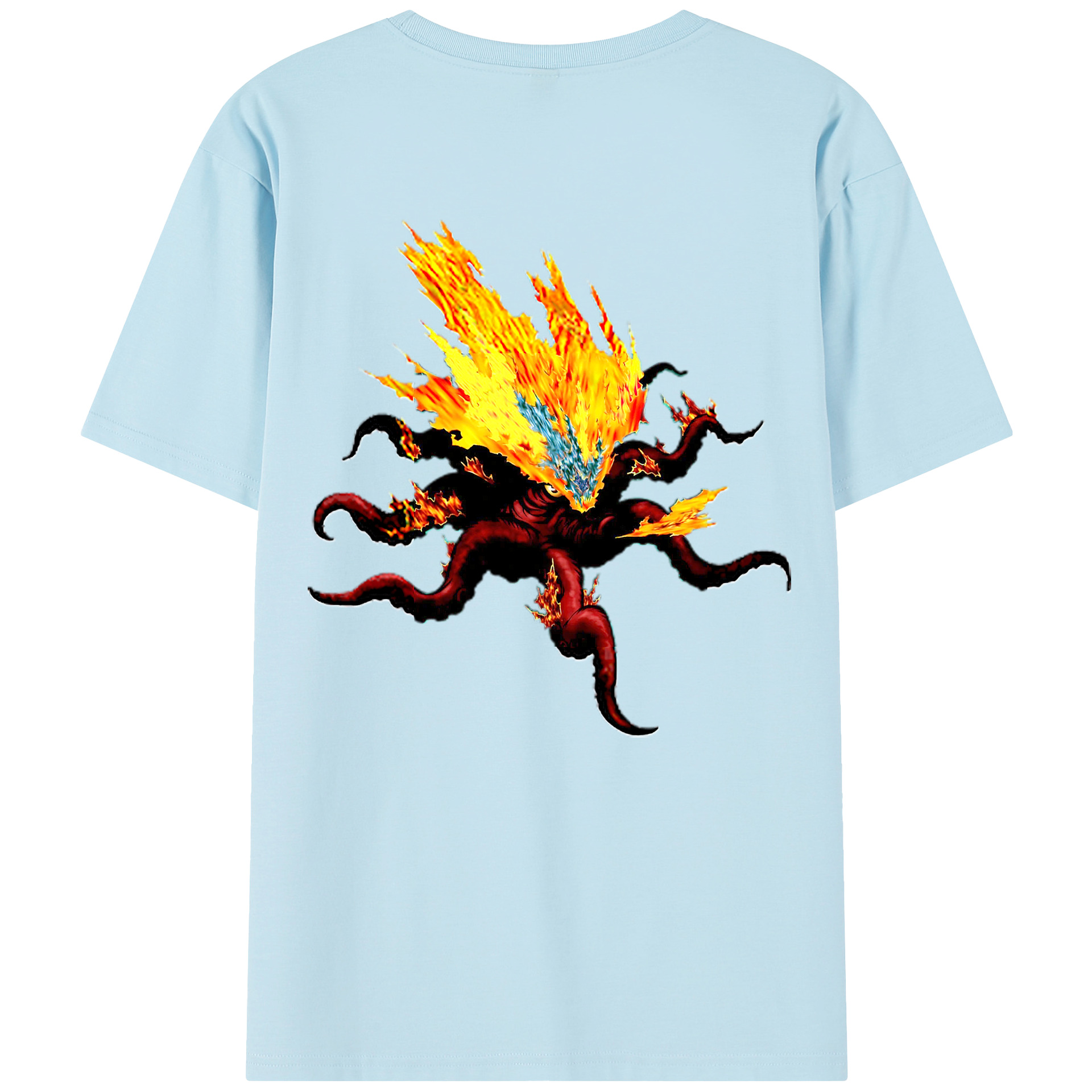 （画像用） 遊☆戯☆王 Yu-Gi-Oh! 綿100％半袖Tシャツ（背面プリント）